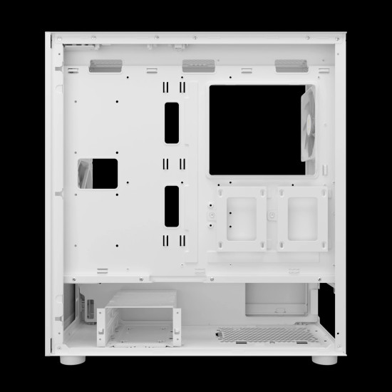 Кутия за компютър Gamdias Case EATX - TALOS E3 MESH ELITE White - aRGB, Tempered Glass