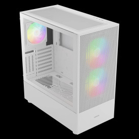 Кутия за компютър Gamdias Case EATX - TALOS E3 MESH ELITE White - aRGB, Tempered Glass