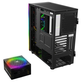 Кутия за компютър Gamdias Case ATX - TALOS M1B RGB