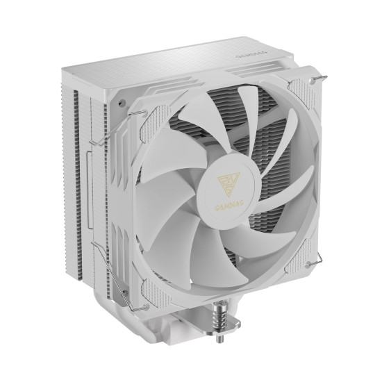 Охладител за процесор Gamdias CPU Cooler - BOREAS E2 410 White - LGA1700/AM5