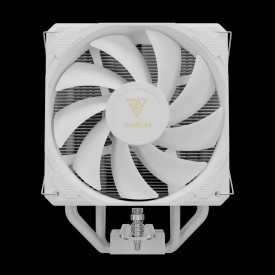 Охладител за процесор Gamdias CPU Cooler - BOREAS E2 410 White - LGA1700/AM5