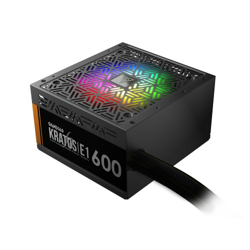 Захранване Gamdias PSU 600W Addressable RGB - KRATOS E1-600