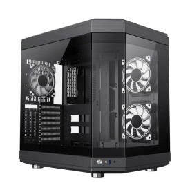 Кутия за компютър Gamemax Case ATX - HYPE Black - Addressable RGB