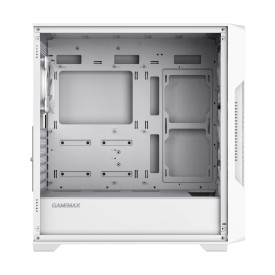 Кутия за компютър Gamemax Case EATX - SIEGE White - Addressable RGB