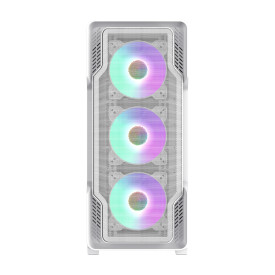 Кутия за компютър Gamemax Case EATX - SIEGE White - Addressable RGB