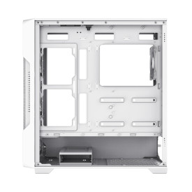 Кутия за компютър Gamemax Case EATX - SIEGE White - Addressable RGB