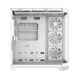 Кутия за компютър GameMax Infinity, Mid-Tower ATX, Tempered Glass, ARGB, White