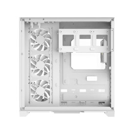 Кутия за компютър GameMax Infinity, Mid-Tower ATX, Tempered Glass, ARGB, White