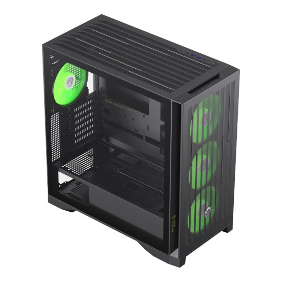 Кутия за компютър Gamemax Case EATX - Leader 2 - Addressable RGB