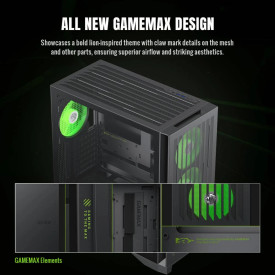 Кутия за компютър Gamemax Case EATX - Leader 2 - Addressable RGB