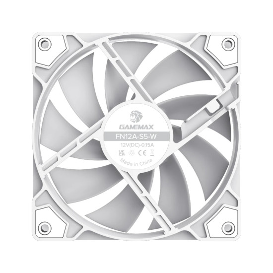 Вентилатор Gamemax Fan 120mm - FN12A-S5-W - Addressable RGB