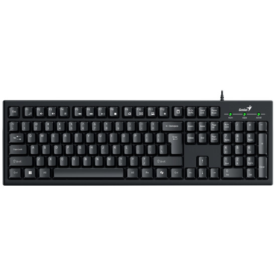 Клавиатура Genius Smart Keyboard KB-100 Black - AI, BG Layout, USB