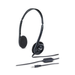 Слушалки Genius Headset HS-200C - Lightweight, Black