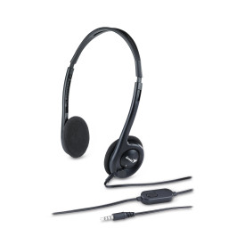Слушалки Genius Headset HS-200C - Lightweight, Black