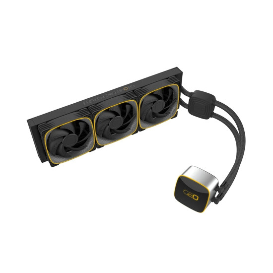 Водно охлаждане Geometric Future Water Cooling - Eskimo 36 Black - LGA1700/AM5