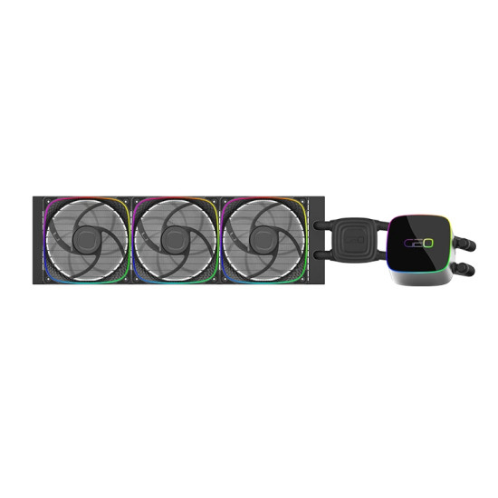 Водно охлаждане Geometric Future Water Cooling - Eskimo 36 Black - LGA1700/AM5