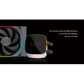 Водно охлаждане Geometric Future Water Cooling - Eskimo 36 Black - LGA1700/AM5