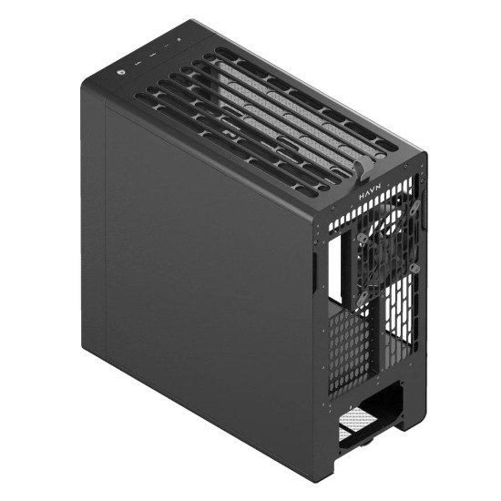 Кутия за компютър HAVN Case E-ATX - BF 360 Flow, Black