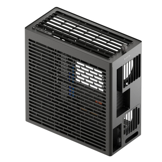 Кутия за компютър HAVN Case E-ATX - HS 420 Base Edition, Black