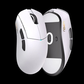 Безжична мишка Lamzu PARO 8K White - Wireless Gaming Mouse