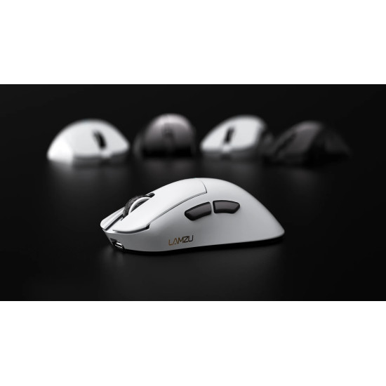 Безжична мишка Lamzu PARO 8K White - Wireless Gaming Mouse