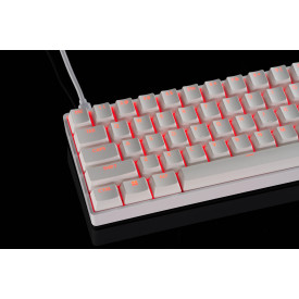 Клавиатура Madlions Professional Gaming Mechanical Keyboard FIRE 68 RGB - 8K, Gateron Dual-Rail Magnetic Switches [Linear], White
