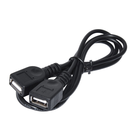 USB кабел Makki USB 2.0 AF/AF 1m - MAKKI-CABLE-USB2-AFAF-1m