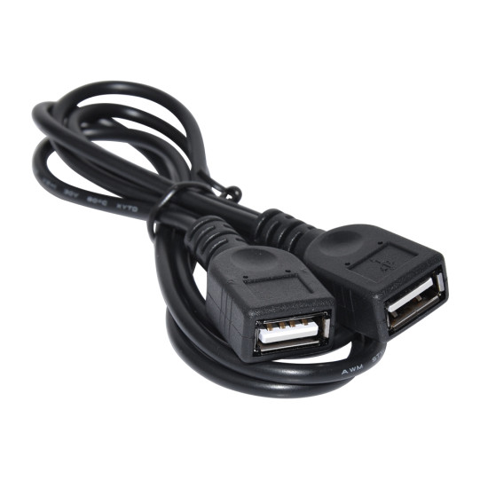 USB кабел Makki USB 2.0 AF/AF 1m - MAKKI-CABLE-USB2-AFAF-1m