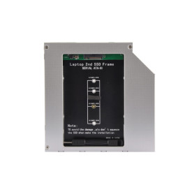 Кади за лаптоп Makki Laptop caddy M.2 9.5mm - MAKKI-CADDY-95-M2