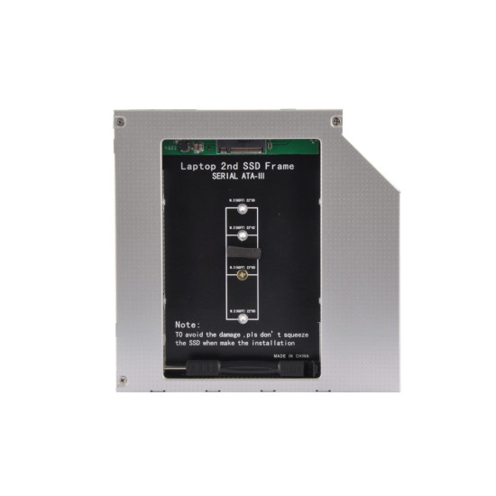 Кади за лаптоп Makki Laptop caddy M.2 9.5mm - MAKKI-CADDY-95-M2