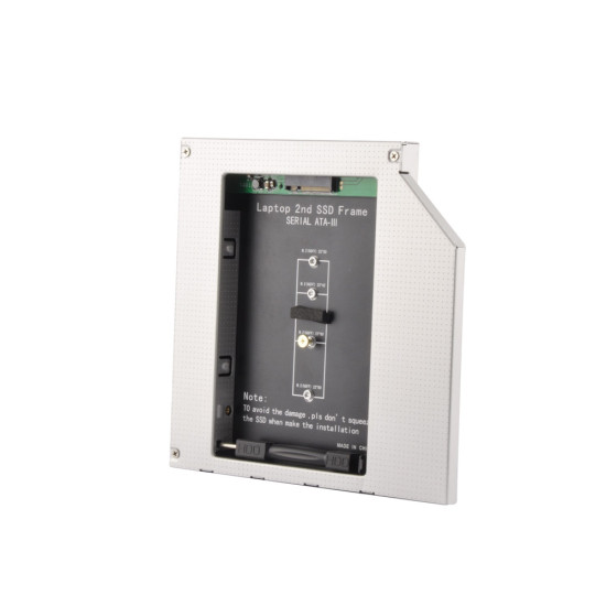 Кади за лаптоп Makki Laptop caddy M.2 9.5mm - MAKKI-CADDY-95-M2