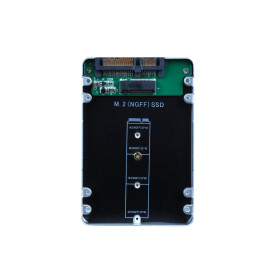 Кади за SSD Makki Caddy Convertor M.2 NGFF SSD to 2.5" SATA3, Aluminium - MAKKI-M2-NGFF-2.5