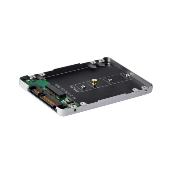 Кади за SSD Makki Caddy Convertor M.2 NGFF SSD to 2.5" SATA3, Aluminium - MAKKI-M2-NGFF-2.5