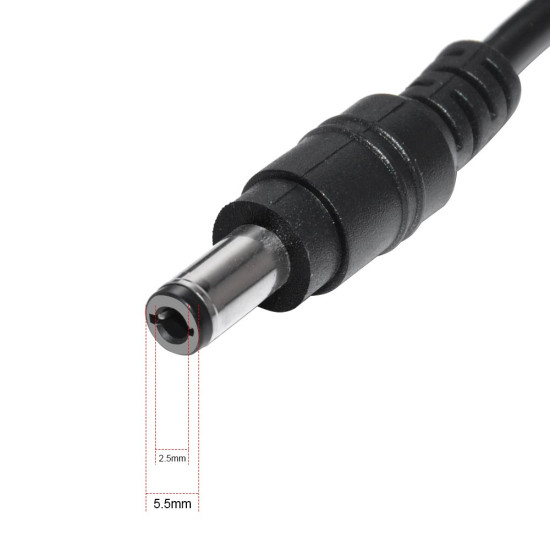 Зарядно за лаптоп Makki за ASUS/Toshiba 19V 3.42A 65W 5.5x2.5mm - MAKKI-NA-AS-05