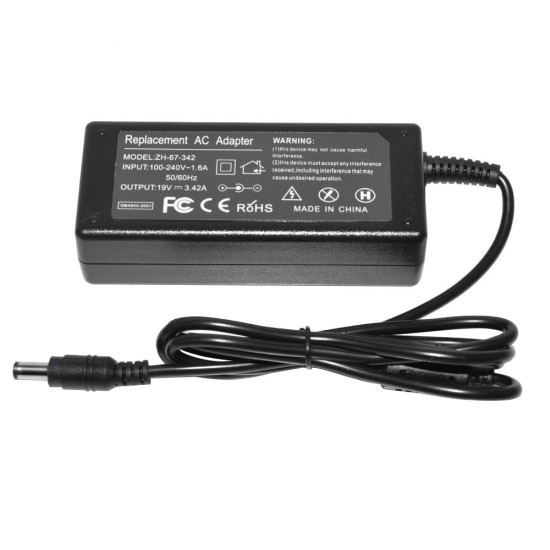 Зарядно за лаптоп Makki за ASUS/Toshiba 19V 3.42A 65W 5.5x2.5mm - MAKKI-NA-AS-05