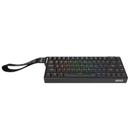 Безжична клавиатура Marvo Wireless Gaming Mechanical keyboard Saber 65W KG965W - 1K, Banana Crystal [Linear], (English US)