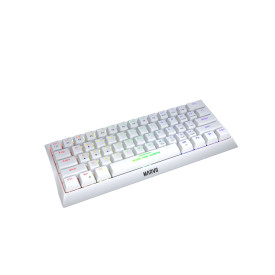 Клавиатура Marvo Gaming Mechanical keyboard 61 keys TKL Hecate 61R WH - KG962G White - RED switches, RGB