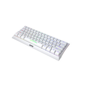 Клавиатура Marvo Gaming Mechanical keyboard 61 keys TKL Hecate 61R WH - KG962G White - RED switches, RGB