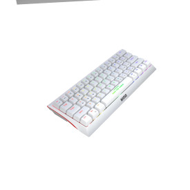 Клавиатура Marvo Gaming Mechanical keyboard 61 keys TKL Hecate 61R WH - KG962G White - RED switches, RGB