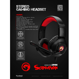 Слушалки Marvo Gaming Headphones HG8929 - PC&Consoles / Backlight