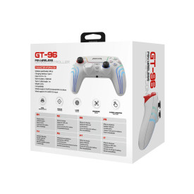 Безжичен контролер Marvo Gamepad Monka Contra GT-96 - PS4, RGB, Wireless, Vibration