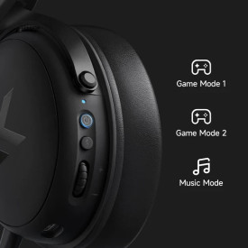 Безжични слушалки MCHOSE Wireless Gaming Headphones - V9 Pro Icy White - Bluetooth , 2.4G