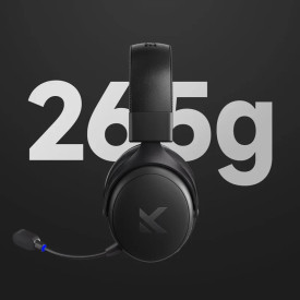 Безжични слушалки MCHOSE Wireless Gaming Headphones - V9 Pro Icy White - Bluetooth , 2.4G