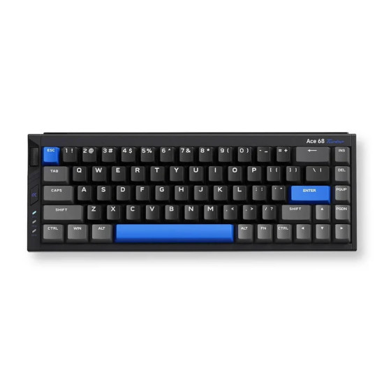 Клавиатура MCHOSE Gaming Mechanical Keyboard Ace 68 Turbo - 16K, Mount Tai Magnetic Switch GT [Tactile] (English US), Black