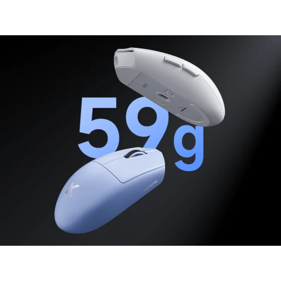 Безжична мишка MCHOSE G3 V2 Black - Wireless Gaming Mouse - 1K, Omron Mechanical