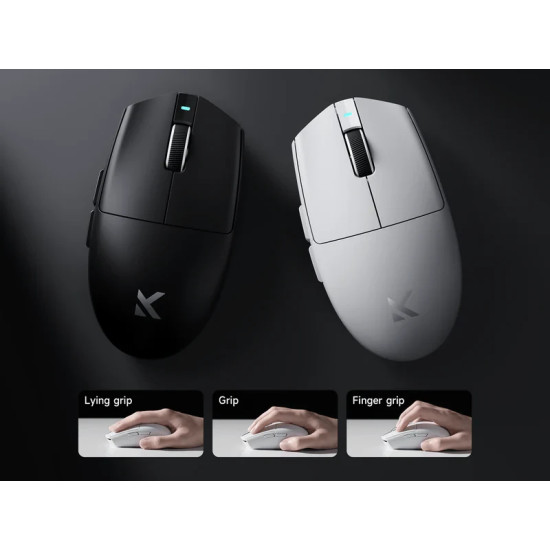 Безжична мишка MCHOSE G3 V2 Black - Wireless Gaming Mouse - 1K, Omron Mechanical