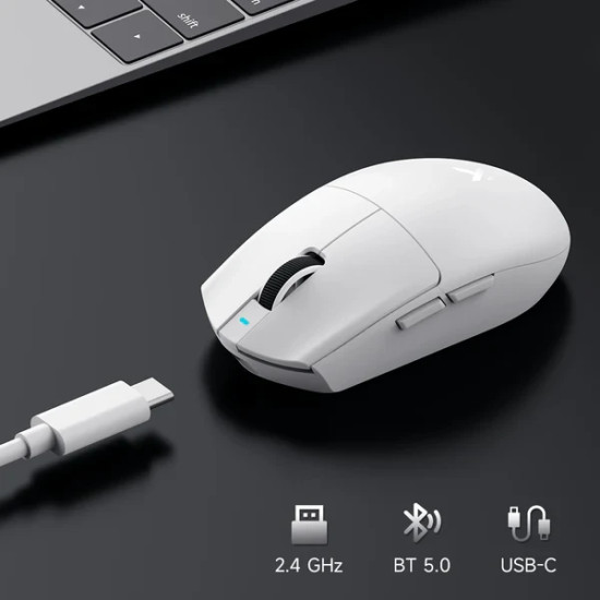 Безжична мишка MCHOSE G3 V2 Black - Wireless Gaming Mouse - 1K, Omron Mechanical