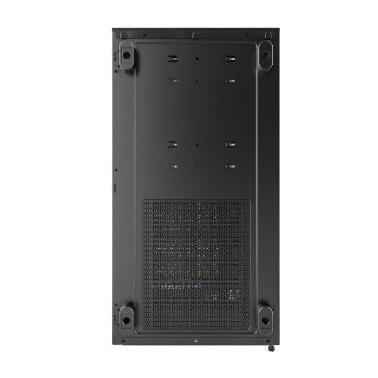 Кутия за компютър Montech Case ATX - XR (B) - 3 x 120 mm ARGB Fans, USB-C, Black