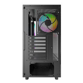 Кутия за компютър Montech Case ATX - XR (B) - 3 x 120 mm ARGB Fans, USB-C, Black