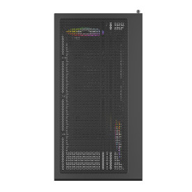 Кутия за компютър Montech Case ATX - XR (B) - 3 x 120 mm ARGB Fans, USB-C, Black